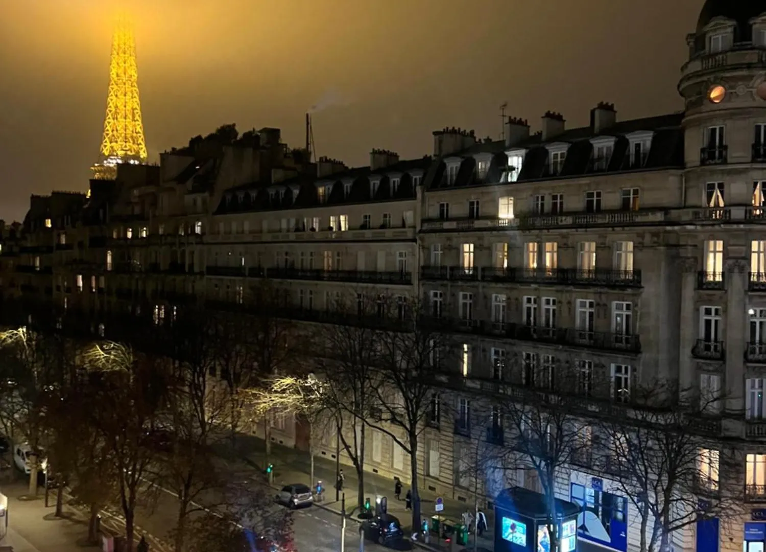 Vue Tour Eiffel Trocadero 아파트 파리